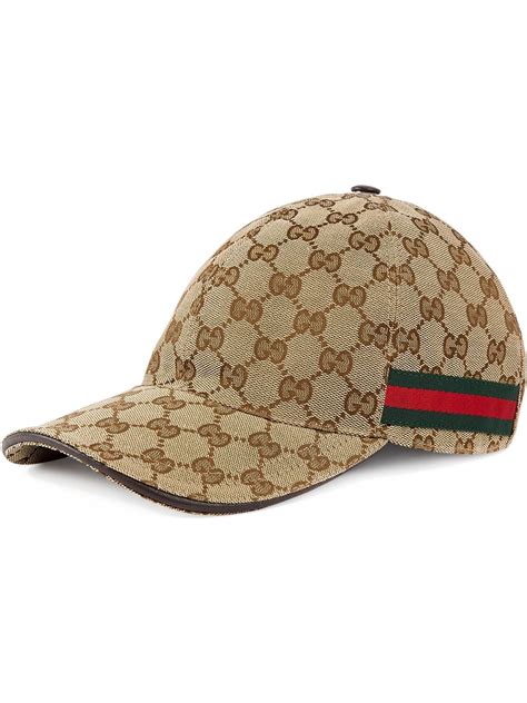 gold gucci baseball hat men used|Gucci men hats sale.